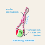 Hundespielzeug Rune – robust geflochten für echte Lieblingsspiele