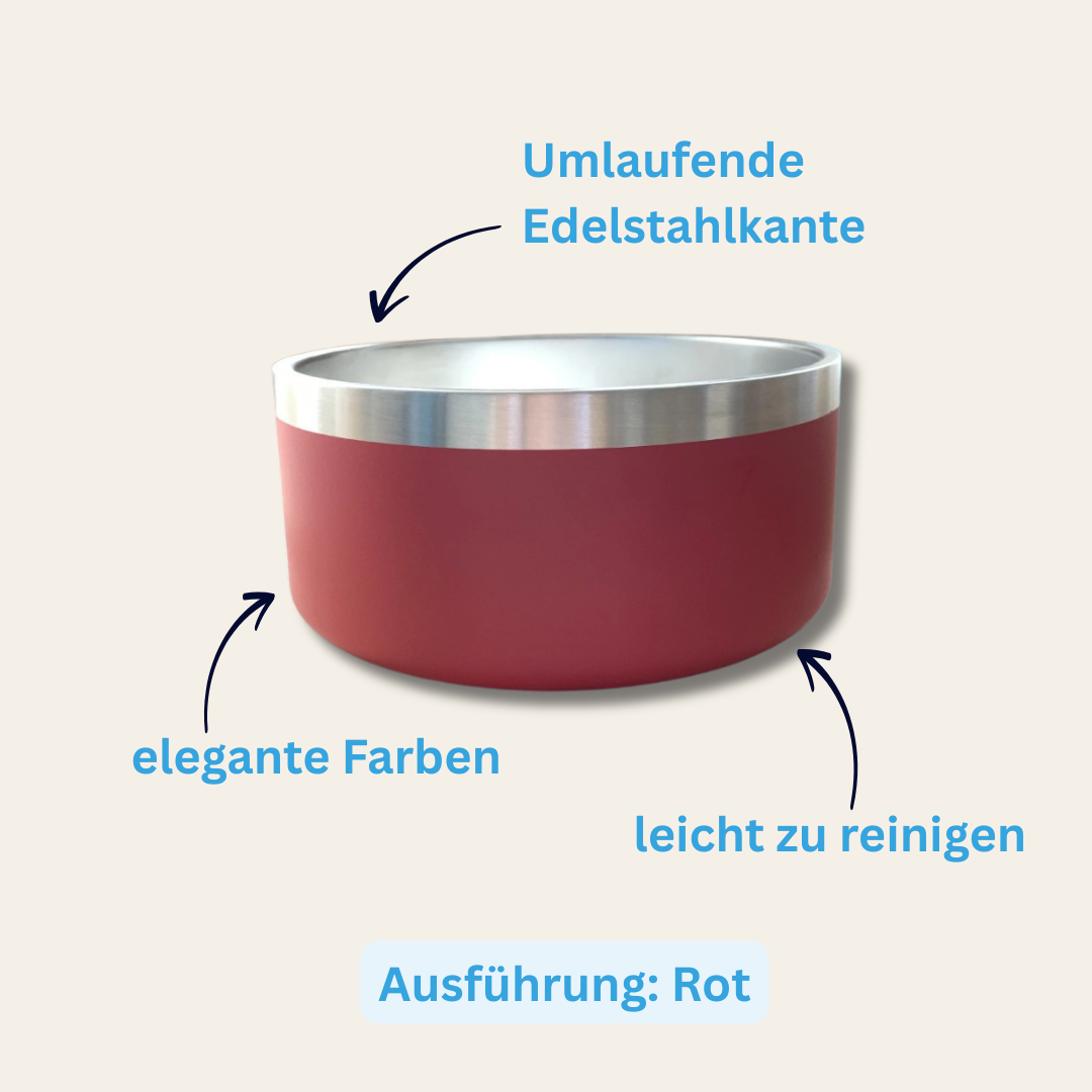 Edelstahl-Napf Pernilla – schlicht, stilvoll, hygienisch